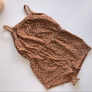 Baby Girl Leopard Romper